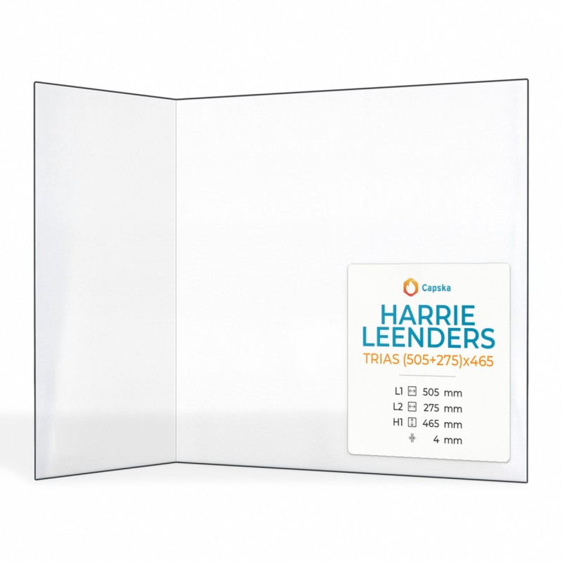 Harrie Leenders TRIAS Glass Panel - Folded Design