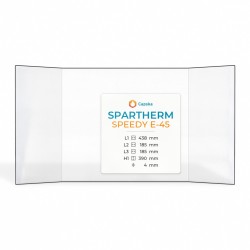 Vetro Spartherm SPEEDY E-45 - Vetro Prismatico per inserto per caminetto