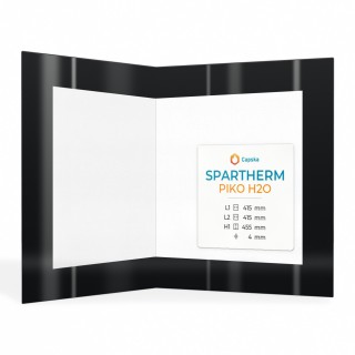 Vetro Spartherm PIKO H2O - Vetro Piegato Serigrafato