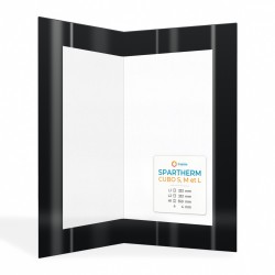 Spartherm CUBO S, M ET L Glas - Gefaltet Siebdruck Kaminglas für Kaminofen