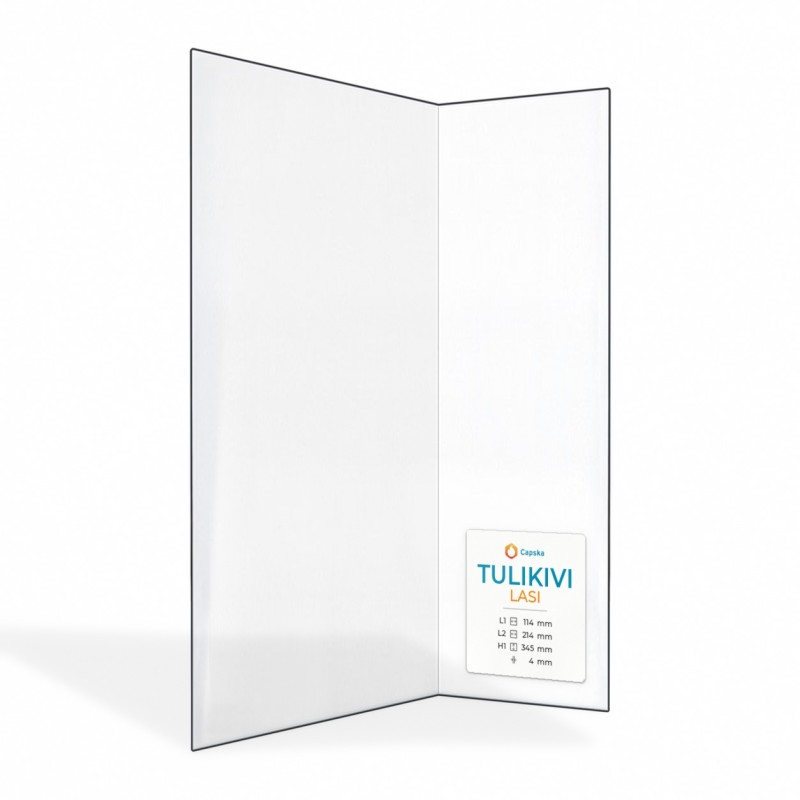 Tulikivi LASI Glas - Kaufen Sie Kaminglas für Kaminofen bei Capska