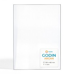 Vetro Godin ARGAN - Vetro Rettangolo per stufa a legna
