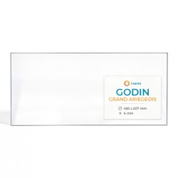 Ersatzglas passend für Godin Grand Ariegeois Ofen