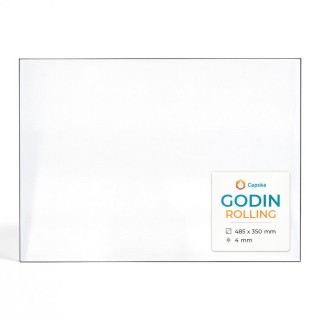 Godin ROLLING Glass - Rectangular Panel for Wood Burning Stove