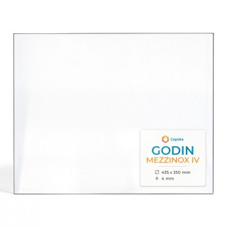 Godin MEZZINOX IV Glass Panel for Wood Burning Stove