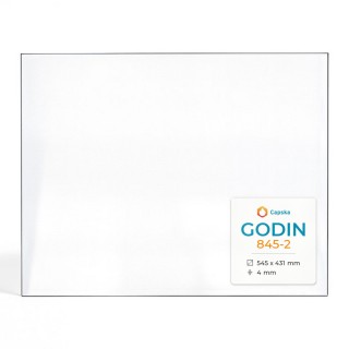Vitre Godin 845-2 545 x 431 mm - Verre Rectangle - Capska