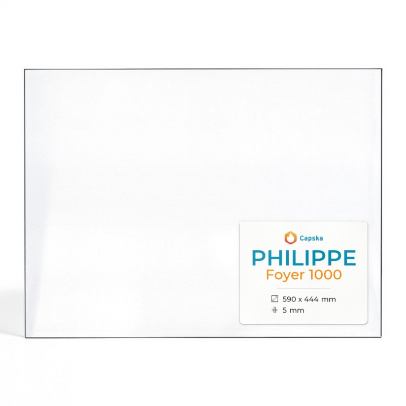 Vetro Philippe Foyer 1000 Rettangolo 590x444mm - Capska