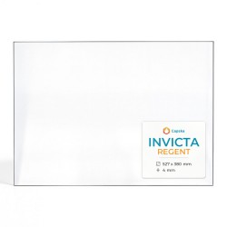 Invicta REGENT Glass - Rectangular glass panel for wood burning stove