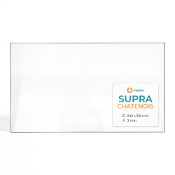 Vetro Supra CHATENOIS - Vetro Rettangolo per stufa a legna