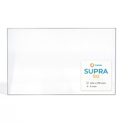 Vitre Supra 512 - Verre Rectangle pour poêle à bois