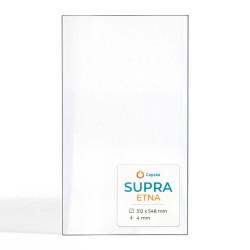 Supra ETNA Glass - Rectangular glass panel for wood burning stove