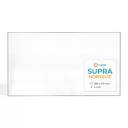 Vitre Supra NORVEGE - Verre Rectangle pour poêle à bois