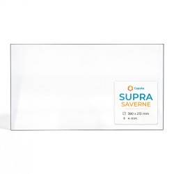 Vitre Supra SAVERNE - Verre Rectangle pour poêle à bois