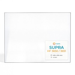 Supra HF 3650 / 3651 Glas - Rechteck Kaminglas für Kaminofen
