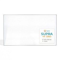 Vetro Supra HF 3960 - Vetro Rettangolo per stufa a legna
