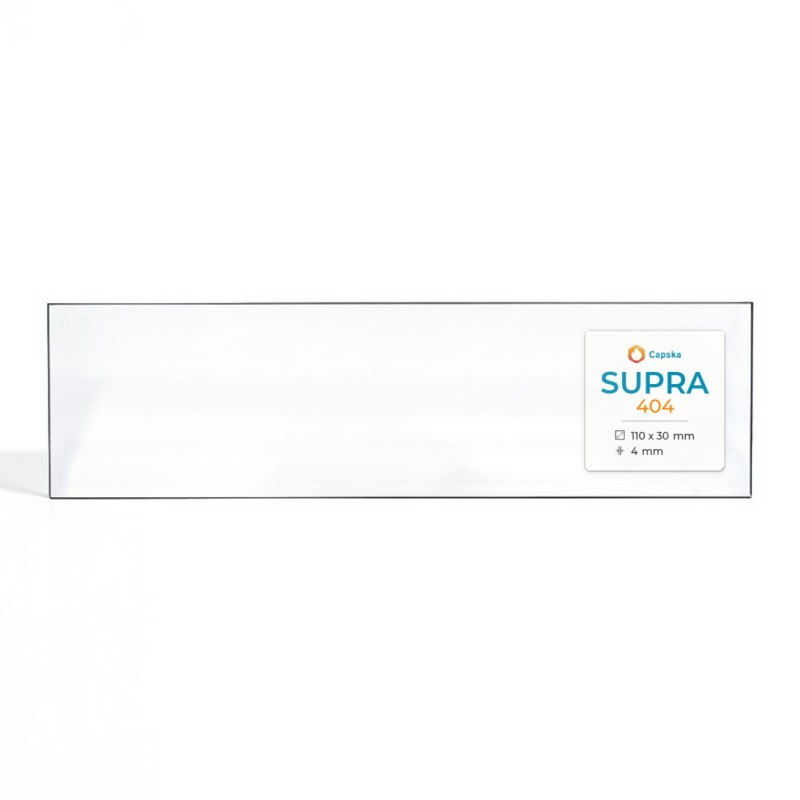 Vitre Supra 404 - Verre Rectangle pour poêle à bois