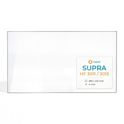 Vetro Supra HF 3011 / 3013 - Vetro Rettangolo per inserto per caminetto