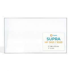 Vitre Supra HF 3021 / 3023 - Verre Rectangle pour insert