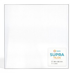 Supra TILOS Glas - Rechteck Kaminglas für Pelletofen