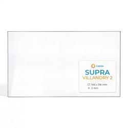Supra VILLANDRY 2 Glas - Rechteck Kaminglas für Kaminofen