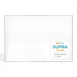 Supra ALMA Glas - Rechteck Kaminglas für Kaminofen