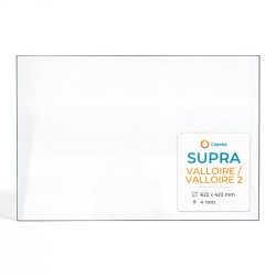 Supra VALLOIRE / VALLOIRE 2 Glas - Rechteck Kaminglas für Kaminofen