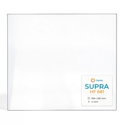 Supra HF 681 Glass - Rectangular Side glass panel for fireplace insert
