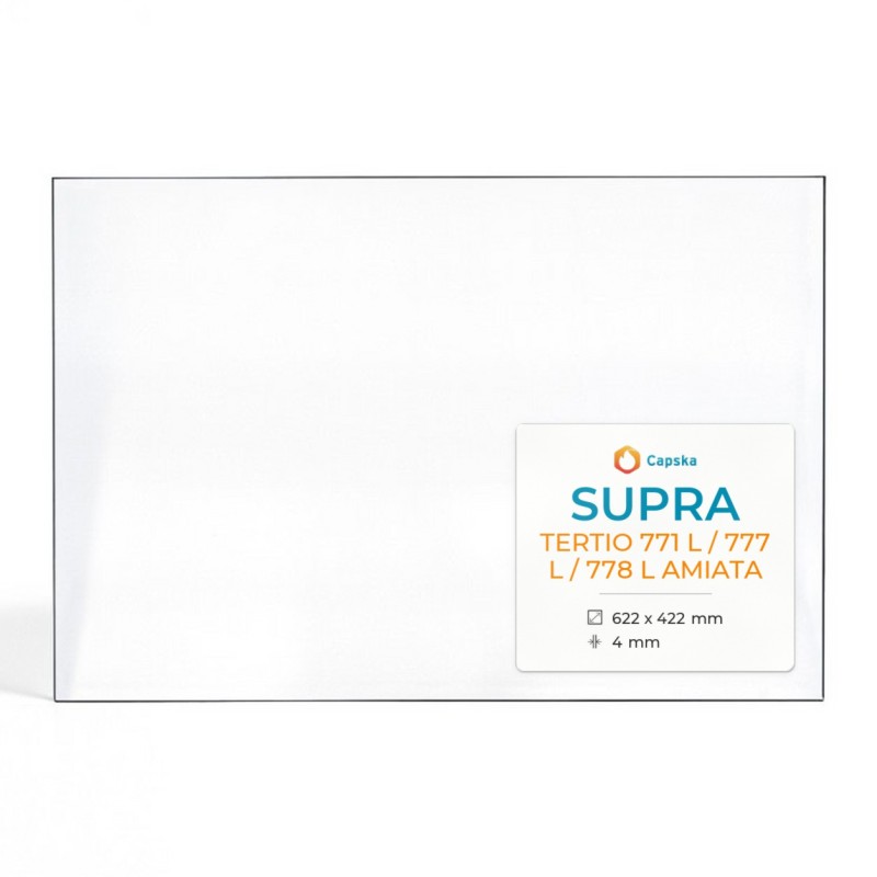 Supra TERTIO 771 L / 777 L / 778 L AMIATA Glass Panel