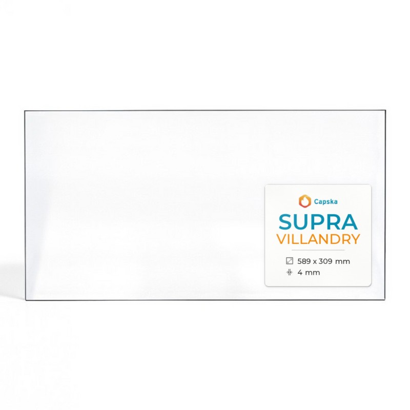 Vetro Supra VILLANDRY - Vetro Rettangolo per stufa a legna