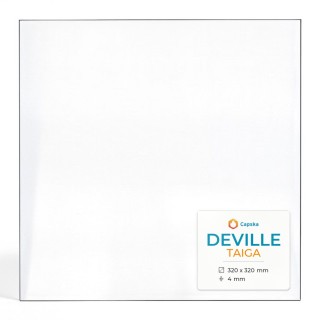 Vitre Deville Taiga 320x320 mm - Verre Rectangle - Capska