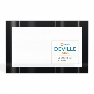 Vetro Deville AKA - Vetro Rettangolo Serigrafato per stufa a legna