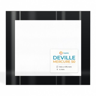 Vetro Deville MERCURE 50 - Vetro Rettangolo Serigrafato per stufa a legna