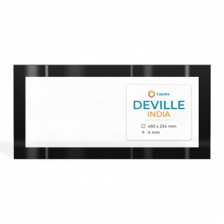 Vetro Deville INDIA - Vetro Rettangolo Serigrafato per stufa a legna