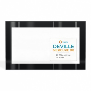 Vetro Deville MERCURE 80 - Vetro Rettangolo Serigrafato per stufa a legna
