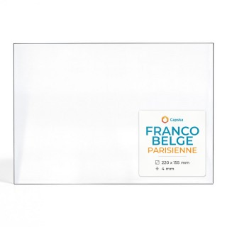 Vetro Franco Belge PARISIENNE - Vetro Rettangolo per stufa a legna
