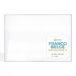 Vetro Franco Belge MEGALITHE II - Vetro Rettangolo per stufa a legna