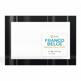 Vetro Franco Belge BASQUE VISION 12 KW - Vetro Rettangolo Serigrafato
