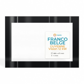 Vetro Franco Belge GUYENNE Vision 12 kW - Rettangolo Serigrafato