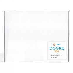 Dovre 350 Glas - Rechteck Kaminglas für Kaminofen