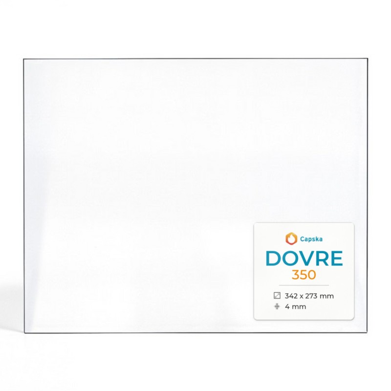 Dovre 350 Glas - Kaminglas für Kaminofen