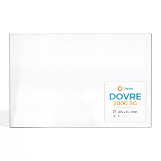 Vitre Dovre 2000 SG - Verre Rectangle pour insert