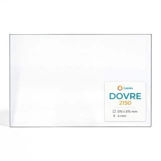 Dovre 2150 Glas - Rechteck Kaminglas für Kaminofen
