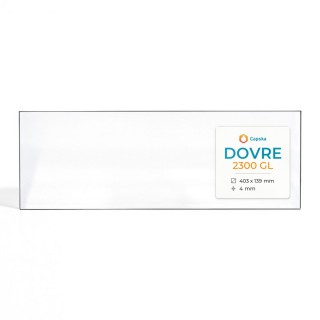 Vitre Dovre 2300 GL - Verre pour insert