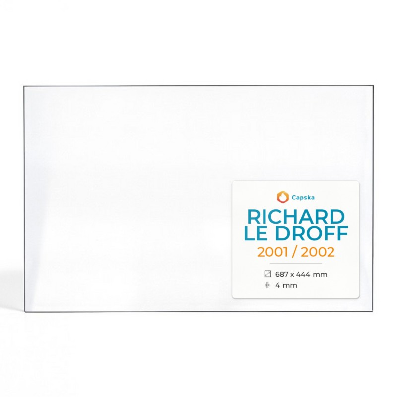 Vetro Richard Le Droff 2001/2002 - Vetro Rettangolo per Caminetto
