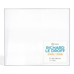 Richard Le Droff 2005 / 2006 Glas - Rechteck Kaminglas für Kaminofen