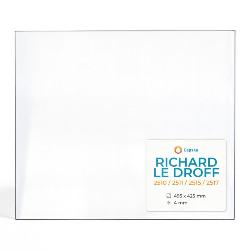 Richard Le Droff 2510 / 2511 / 2515 / 2517 Glass Panel