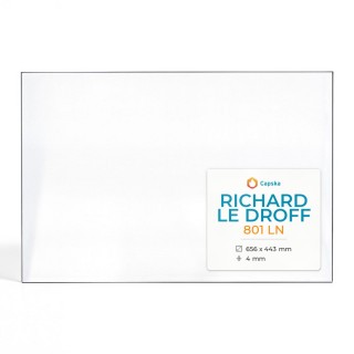 Richard Le Droff 801 LN Glass - Fireplace Insert Panel