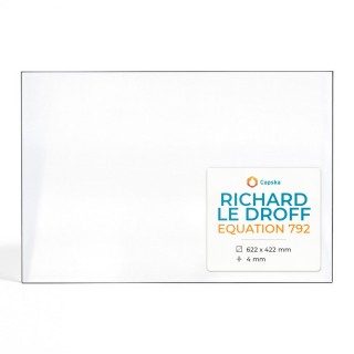 Richard Le Droff EQUATION 792 Glas - Rechteck Kaminglas