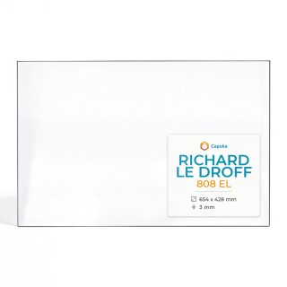 Vetro Richard Le Droff 808 EL - Vetro Rettangolo per caminetto