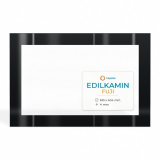 Edilkamin FUJI Glass - Rectangular Screen-printed Glass Panel